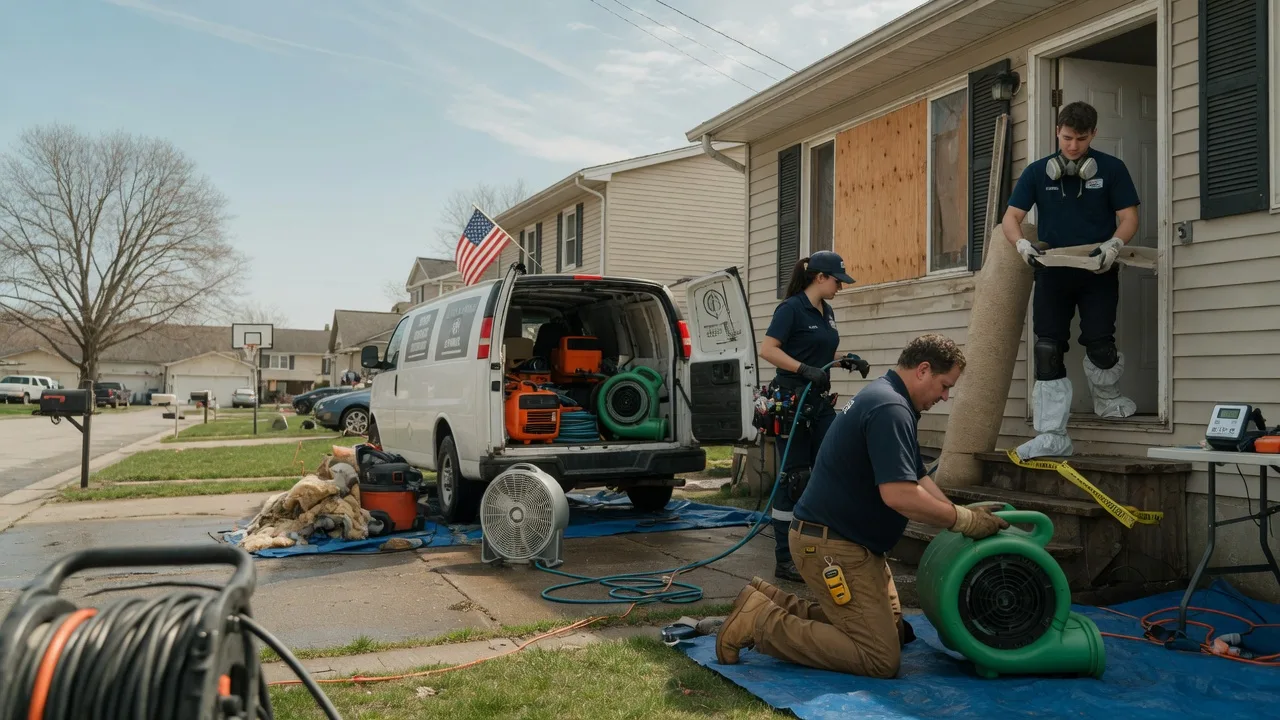 Water Damage Restoration in Red Jacket, WV near me